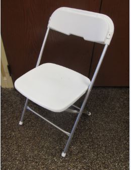 TTC - Folding Chairs White
