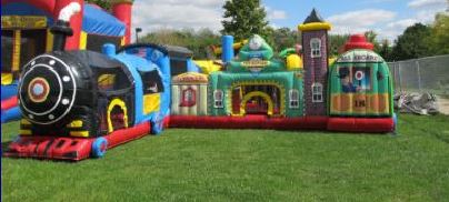 JUM - CHILD - Blue Train Playground+