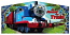 Banner - Blue Train Engine #1